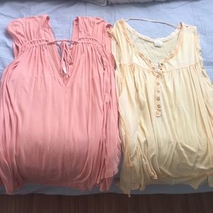Two Free People Tops
